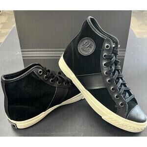 NEW - PF Flyers Rambler High Top Sneaker -  Black - Men's Size 8 Women's 9.5